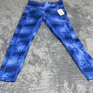 Reebok Women’s Logo Print Active Leggings -